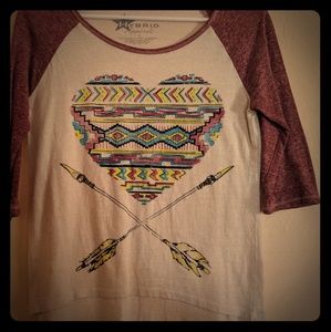 Super comfy baseball tee